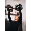 PowerBlock Elite USA 90 Pound Adjustable Dumbbells, Sold in Pairs, 5-90 lb. Dumbbells, Durable Build, Innovative At Home Workout Equipment, Includes Stage 1, 2 & 3 Expansions Gray