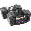 PowerBlock Sport 24 Adjustable Dumbbells, 3-24 lb. Durable Steel Build, Innovative At Home Workout Equipment, All-in-One Strength Training(Grey)