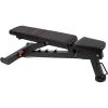 PowerBench 2.0 Adjustable Weight Bench, 7 Positions, Built-in Wheels & Handle, Innovative Equipment for Home & Commercial Gyms, Versatile Workout Bench