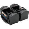 PowerBlock Sport 24 Adjustable Dumbbells, 3-24 lb. Durable Steel Build, Innovative At Home Workout Equipment, All-in-One Strength Training(Grey)