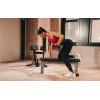 POWERBLOCK Large Column Stand, Dumbbell Rack & Weight Rack,Silver/black