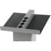 POWERBLOCK Large Column Stand, Dumbbell Rack & Weight Rack,Silver/black