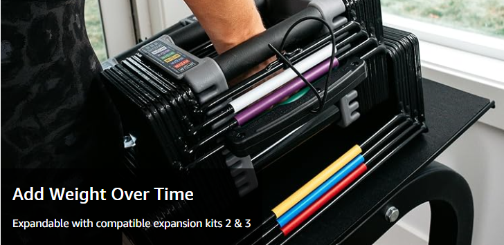 PowerBlock : Adjustable Dumbbells for Home and Gym Training