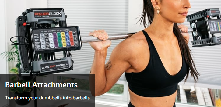 PowerBlock : Adjustable Dumbbells for Home and Gym Training