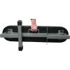 POWERBLOCK Travel Bench, Workout Bench, Folds Up for Easy Storage, Innovative Workout Equipment, Home & Commercial Gyms, Comfortable High Density Foam Upholstery Silver